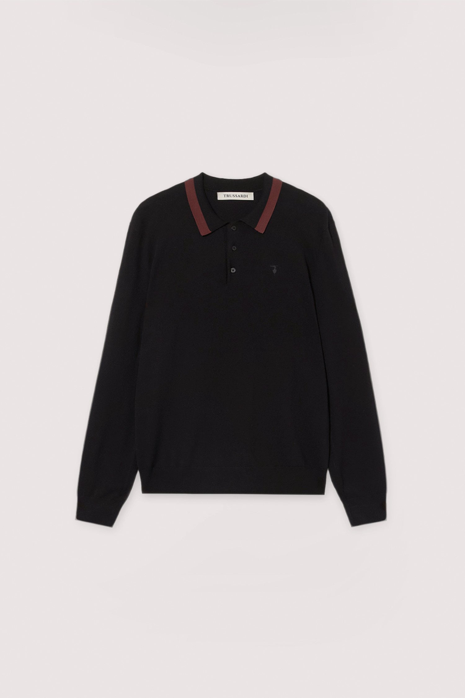 Polo a maniche lunghe in viscosa stretch 6|dbc0a9df9c63c7436cae39ff2cf8cccbdf71ff472c802ed7fb33e59412f5fe71