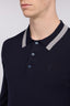 Polo a maniche lunghe in viscosa stretch 3