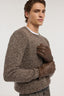 Maglia girocollo mouliné 4