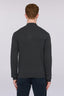 Cardigan con zip in pura lana piquet 3