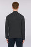 Cardigan con zip in pura lana piquet 2