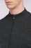 Pure wool piqué zip-up cardigan