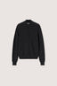 Cardigan con zip in pura lana piquet 9