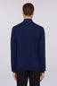 Cardigan con zip in pura lana piquet 2