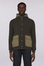 Cardigan blouson in maglia con imbottitura 1