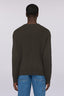 Maglia girocollo con tasca in nylon 2