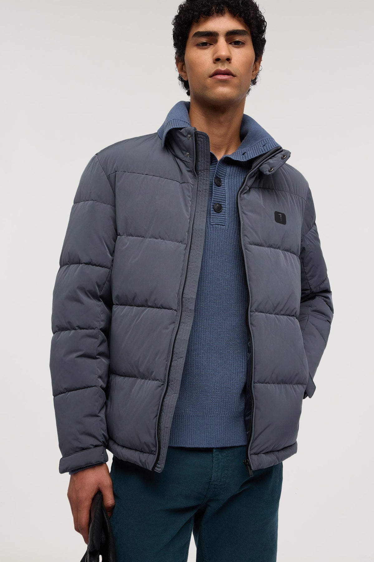 Maglia collo alto abbottonato in misto cashmere 2|07d5bba47e36c91244bbf546ef608353d39a04c88fd59e2101c1e21ac3f36f01