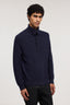 Maglia collo alto abbottonato in misto cashmere 1