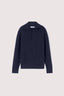 Maglia collo alto abbottonato in misto cashmere  5