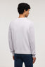 Maglia girocollo a coste in misto cashmere 4