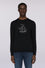 Wool-blend crew neck jumper with Gentle Society embroidery