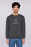 Rundhals-Pullover aus Wollmischung mit Jacquardmuster