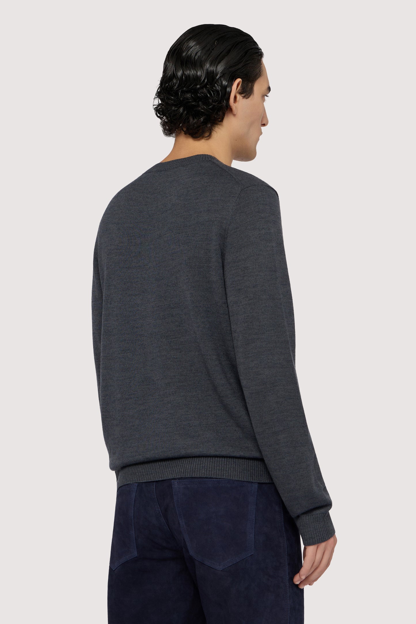 Maglione girocollo in misto lana con jacquard 2|1fd759df3f404550679f313d60cb6557af55792d1a53a723d6e59d0226f18fa5