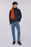Maglione girocollo in misto lana con jacquard 4