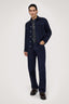 Maglione girocollo in misto lana con jacquard 4