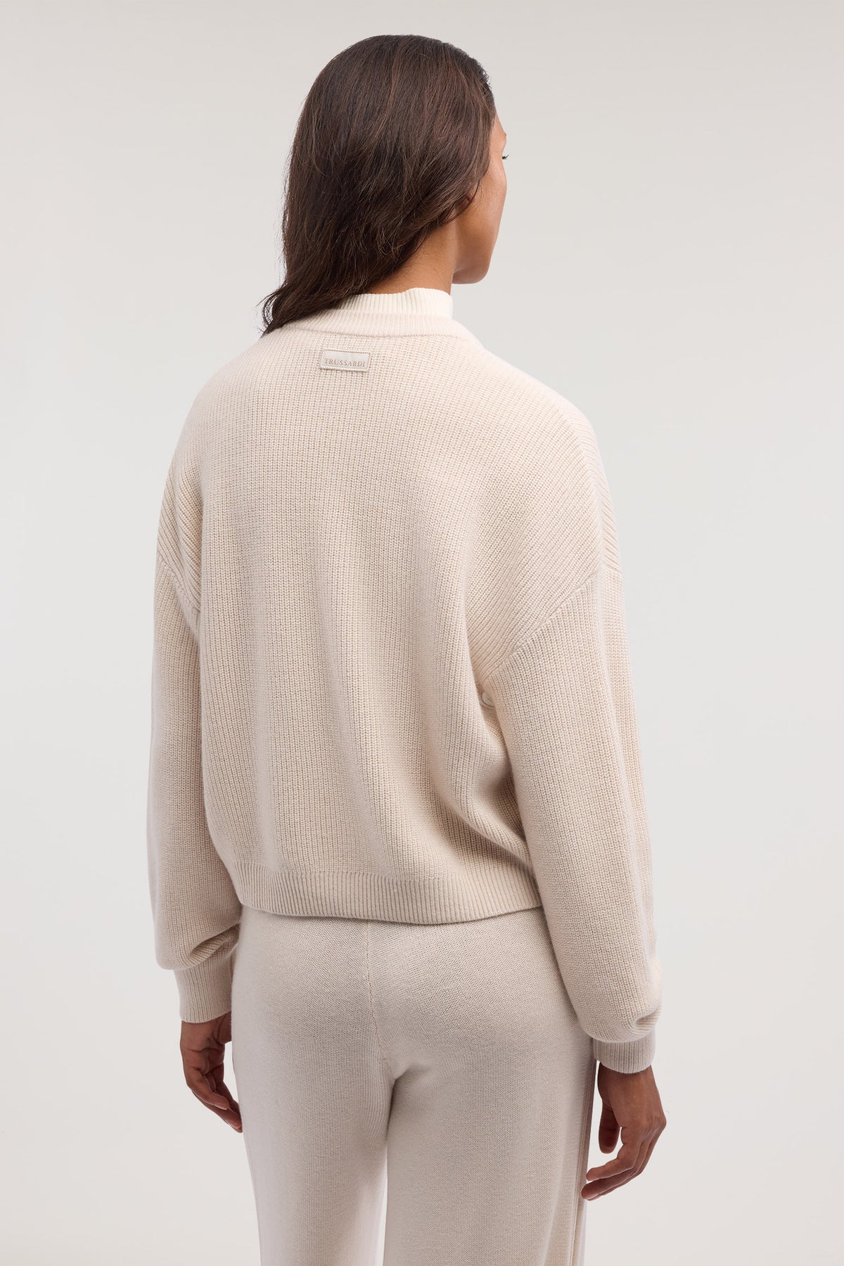 Maglia boxy misto cashmere 4|1755de95a9c97ab6fd5a7abb3c4c5673bbeed18f3a12586c17aebe2b91159974