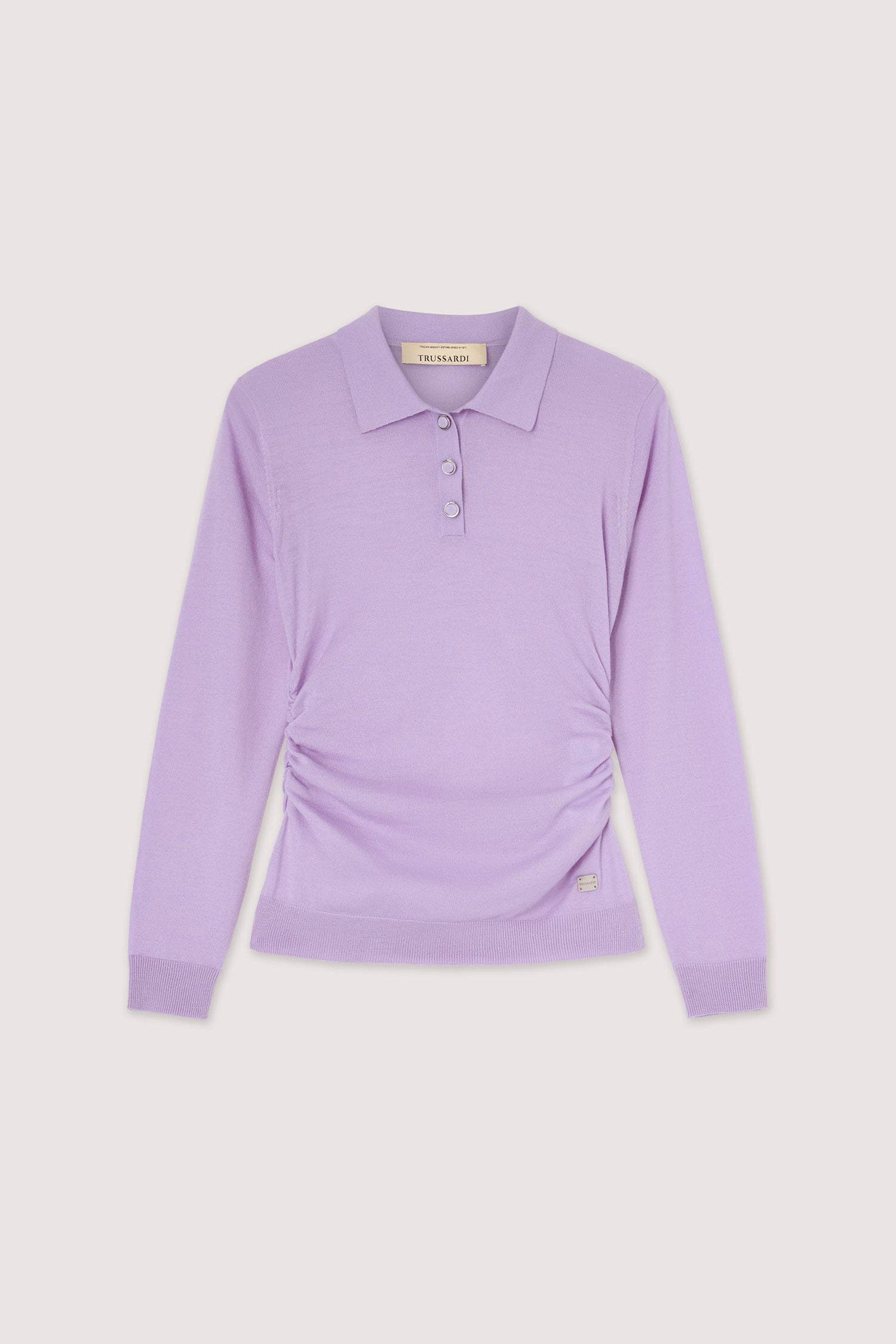 Polo in pura lana con arriccio 3|c2049320a4bcaf500418d566c66158e90f573f03540a73b5ad95a3a0663dbd61