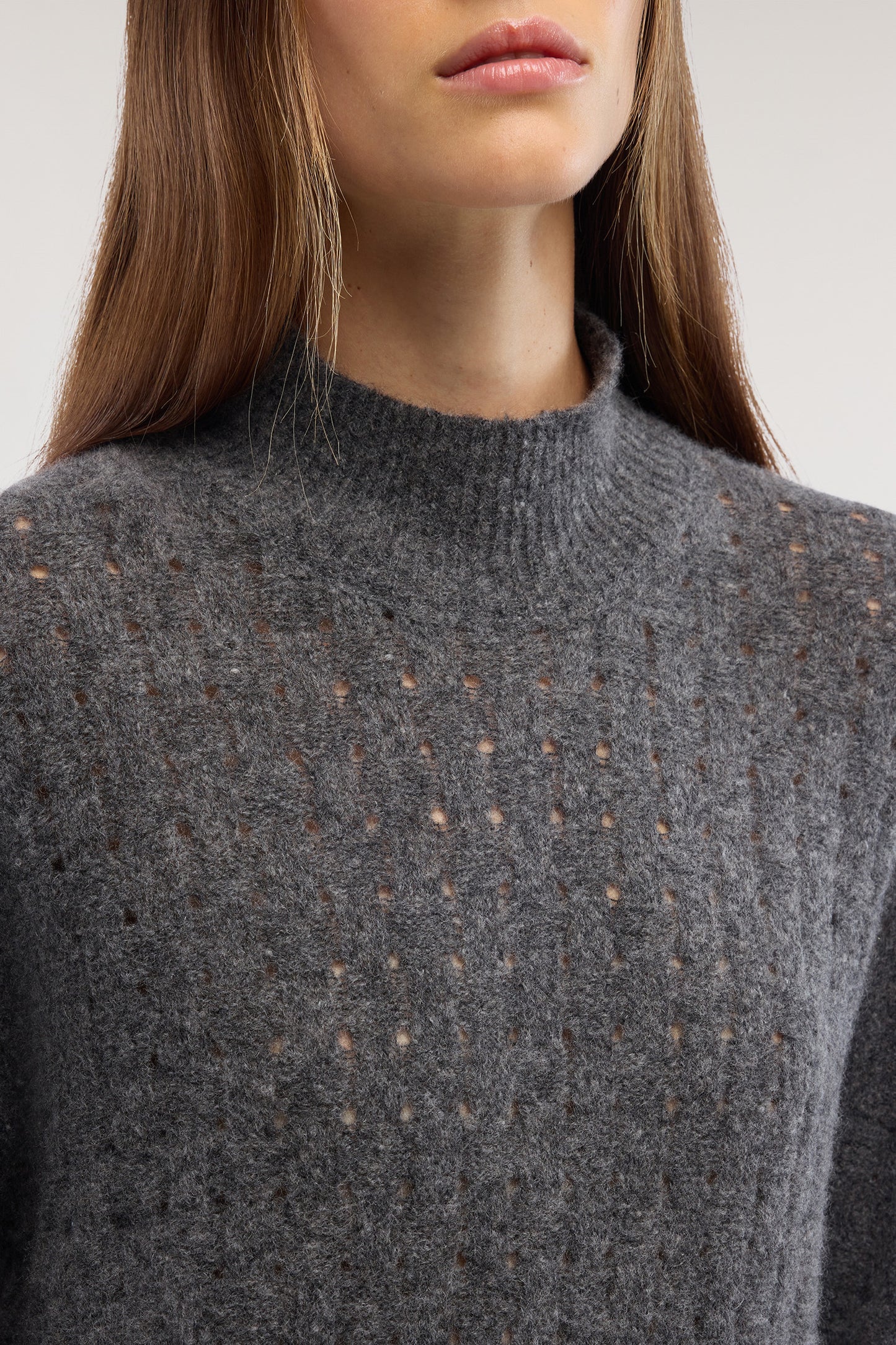 Maglia lupetto in alpaca e cashmere con strass 4|63d6160d83943783ed9a95baa35ac658f6a511fa9ac5f391c851865649c9f221