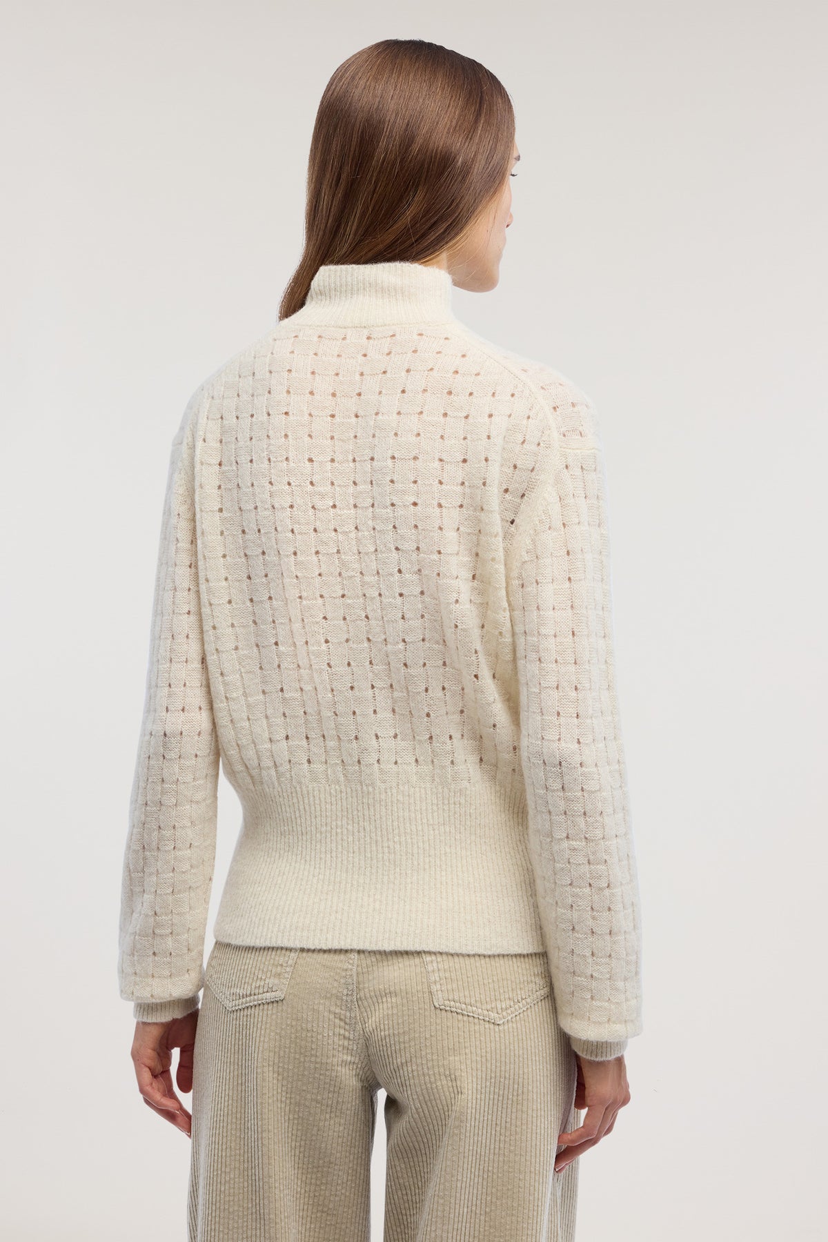 Maglia lupetto in alpaca e cashmere 2|a93a270c007682d1cc208bfd44c9ccde653126a8ea6bfbada6cabb39968e0dbf