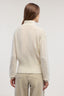 Maglia lupetto in alpaca e cashmere con strass 5