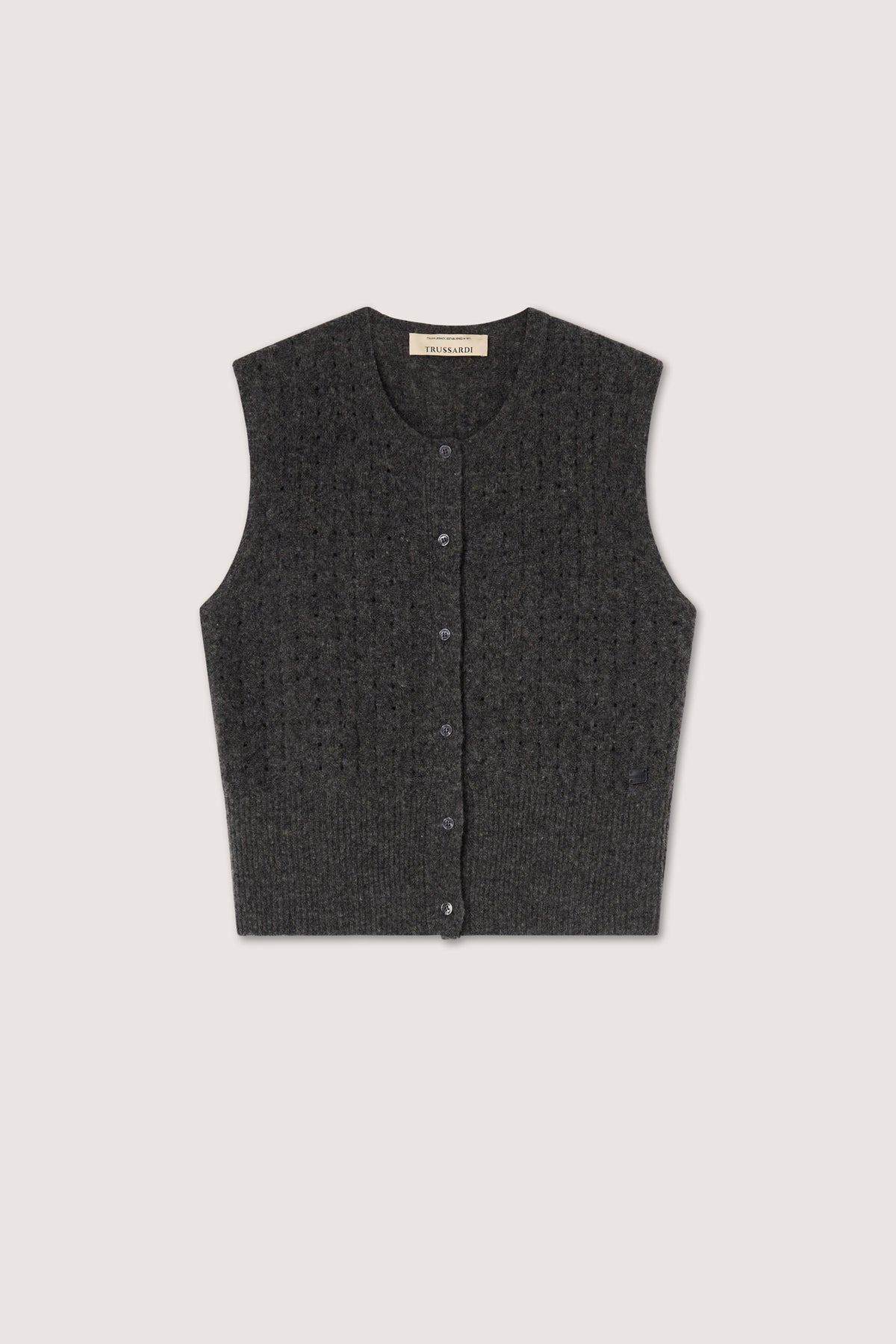 Gilet in misto seta, lana, alpaca e cashmere 5|e5adc54403c61030168a951740f4f04a1b6d240715f523a51a4d123da016923e