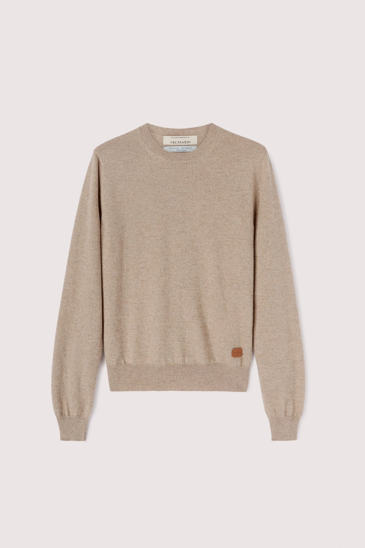 Maglia girocollo in puro cashmere Biagioli Modesto 2|4b95d921c1a1aead21c78e533ab40cfb8acf65b3b3b72008812c447e6eabfc40