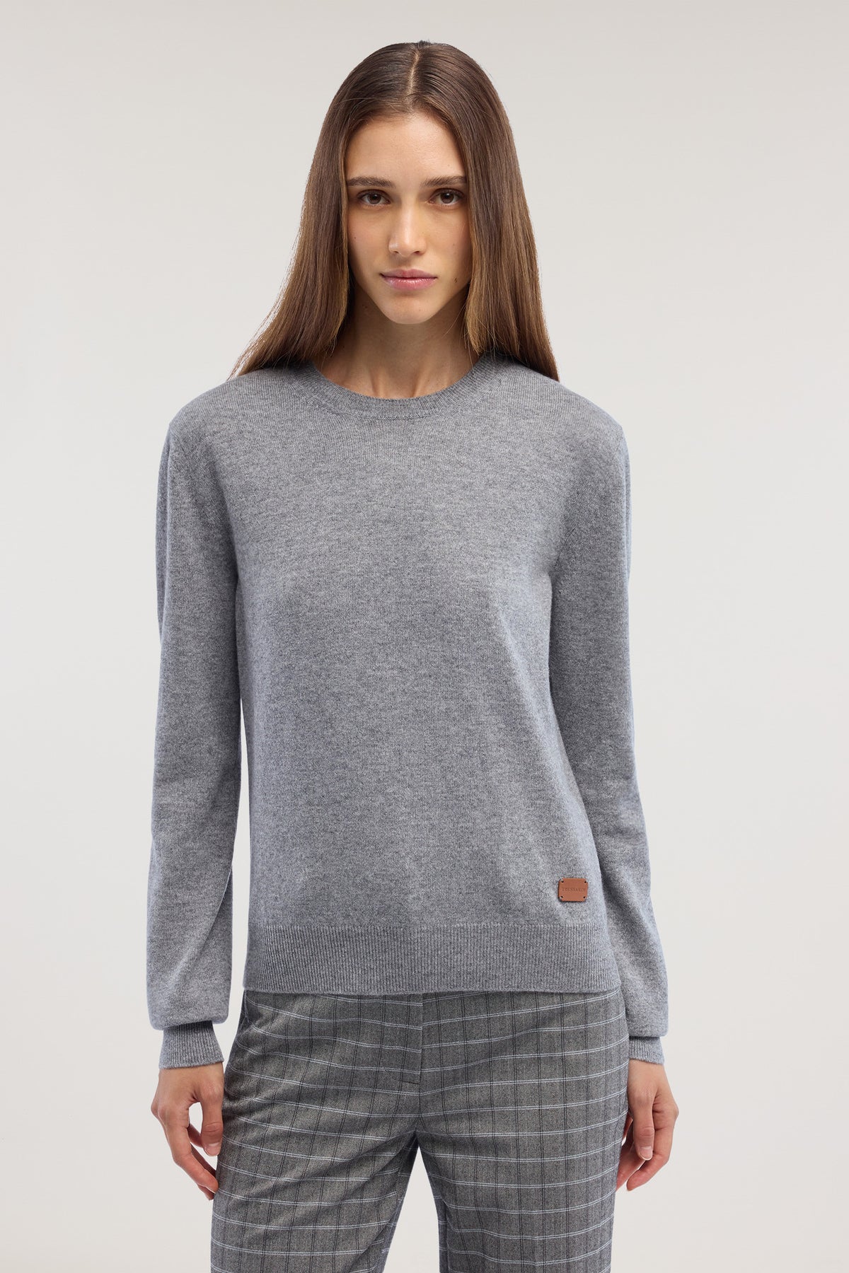 Maglia girocollo in cashmere 1|7cbcbb1700cefc26e80e099dc0ff5038300dd1d5efa0a8b14ad954c555d55861