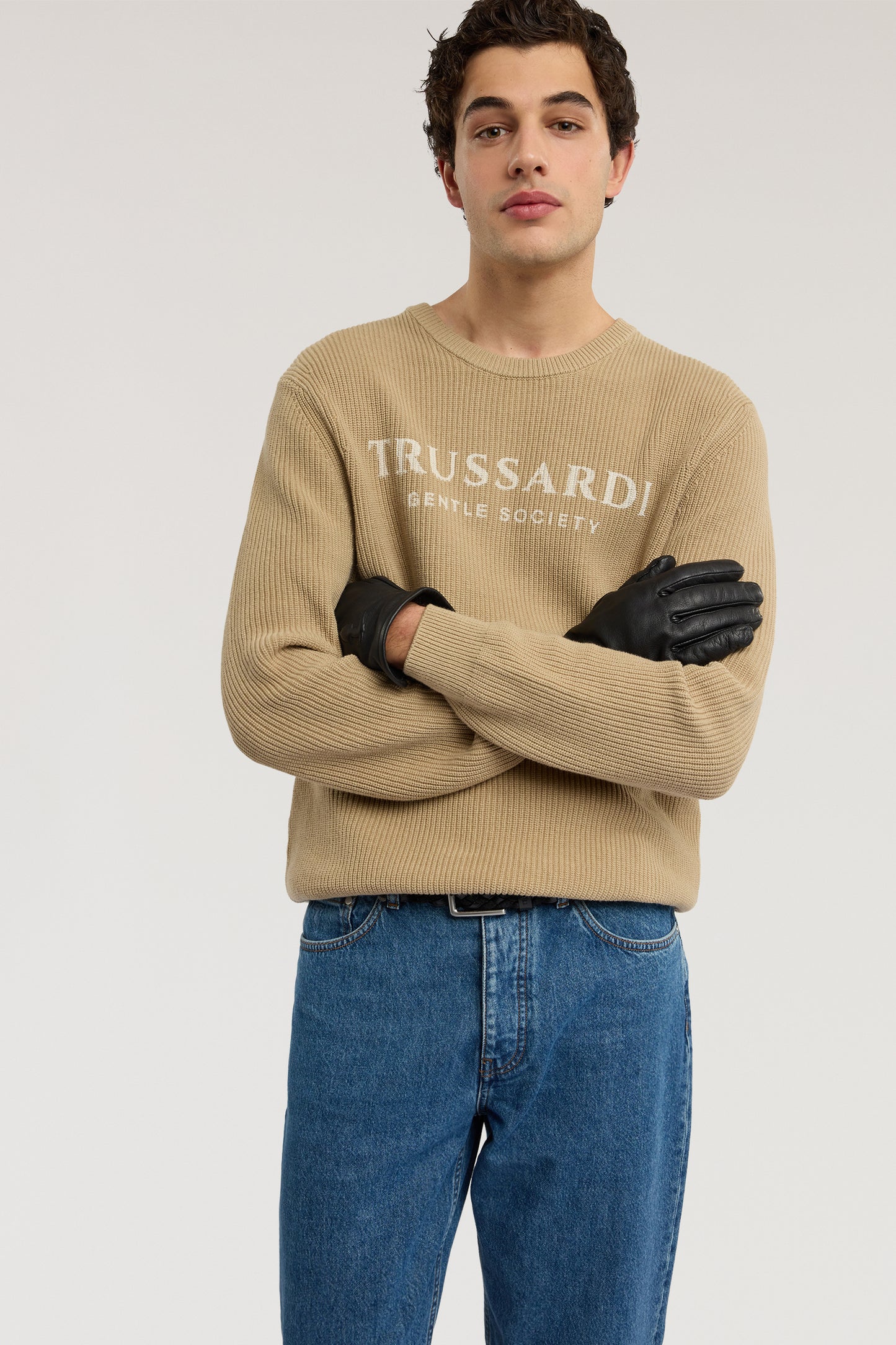 Maglia girocollo con stampa Gentle Society in cotone 4|199f64ee54fd8c1394e3f04a101f58621d4ebf8bd9ea634ee471068d3a2da719