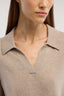 Maglia polo in cashmere made in Italy   3