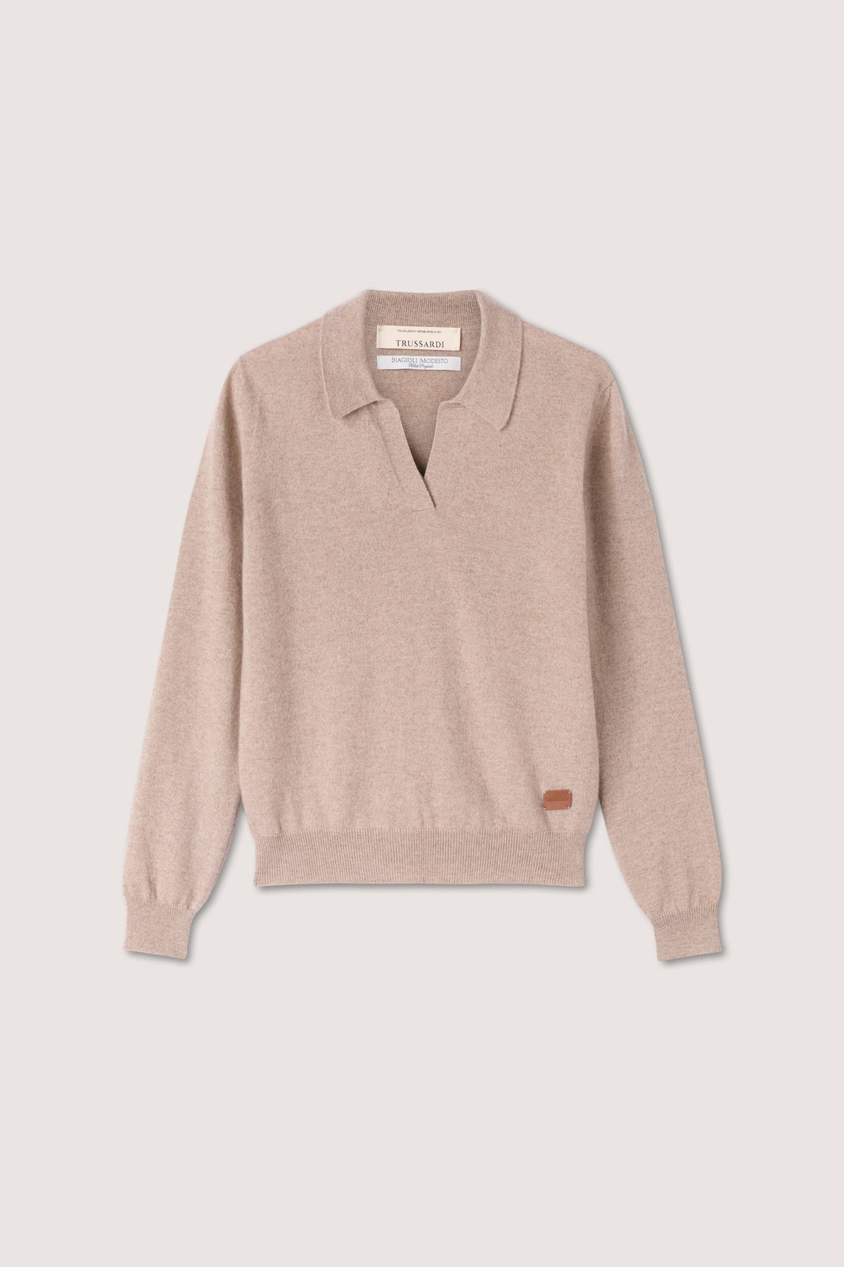 Maglia polo in cashmere made in Italy   5|6fcadf1840e51edb136f2945bd83591066c45703532b56e032b8465968a28527