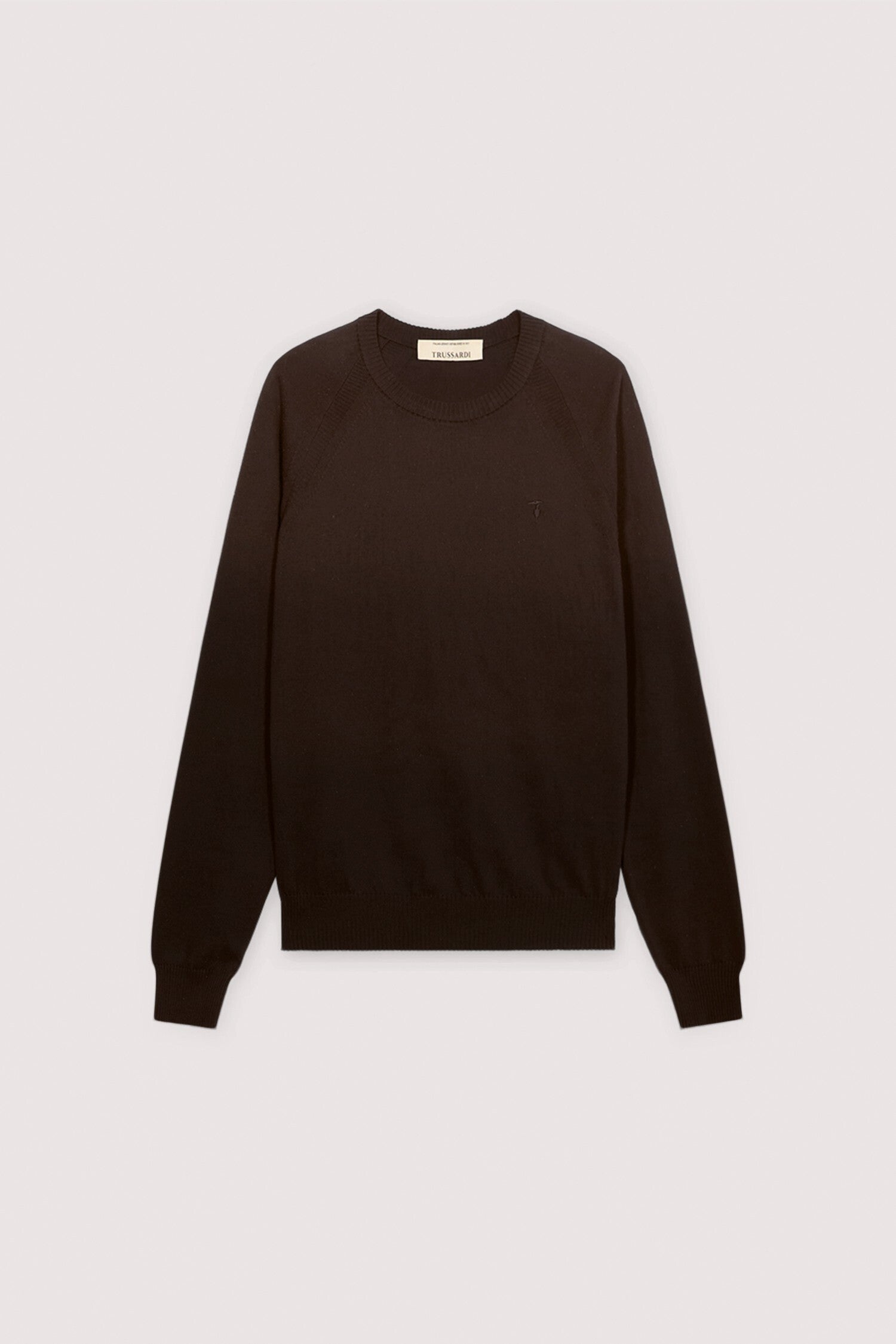 Maglia girocollo in cotone con dettaglio a costine 5|e5e494eeeb69667c0f3c3537855a6d0dd554e4c3fca07e384f72f4a915be522d
