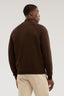Cardigan con zip in cotone con dettaglio a costine 2