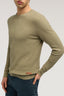 Maglia girocollo in cotone tridimensionale 1