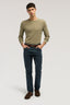 Maglia girocollo in cotone tridimensionale 4