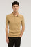Three-dimensional cotton polo shirt