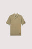 Three-dimensional cotton polo shirt