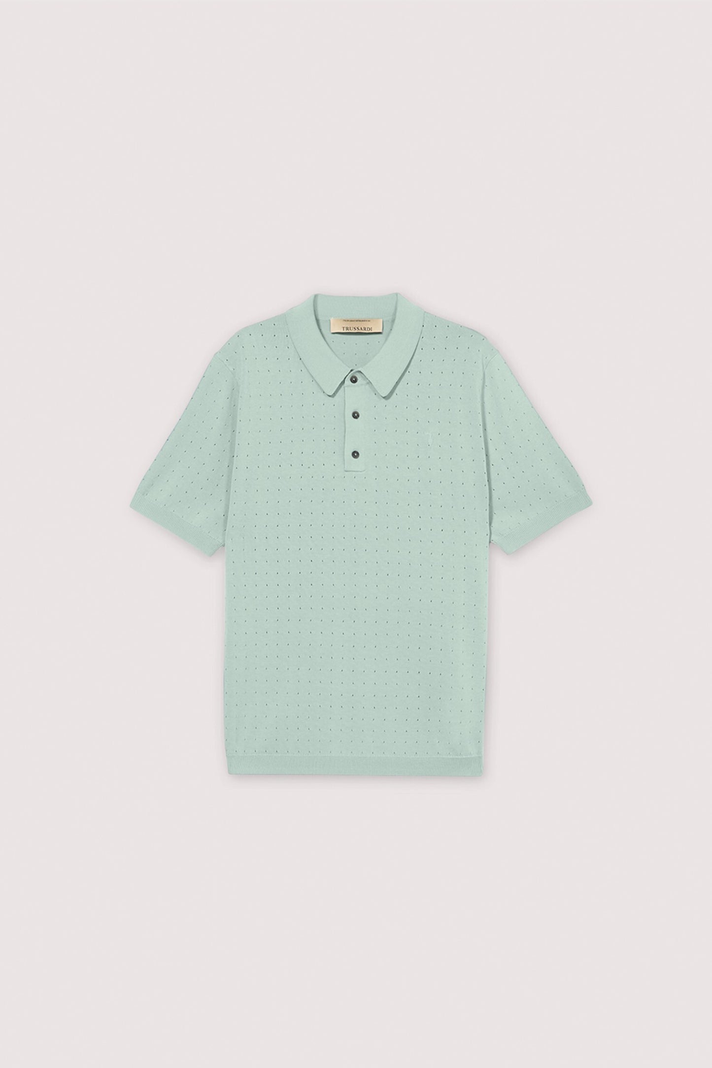 Polo effetto punzonato in cotone 5|0adb63bd50ace1b9656674e02acaddf95f876a50fae47545bb691fbc8f1dc623