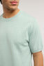 Maglia a maniche corte effetto punzonato in cotone 2