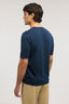 Maglia a maniche corte effetto punzonato in cotone 3