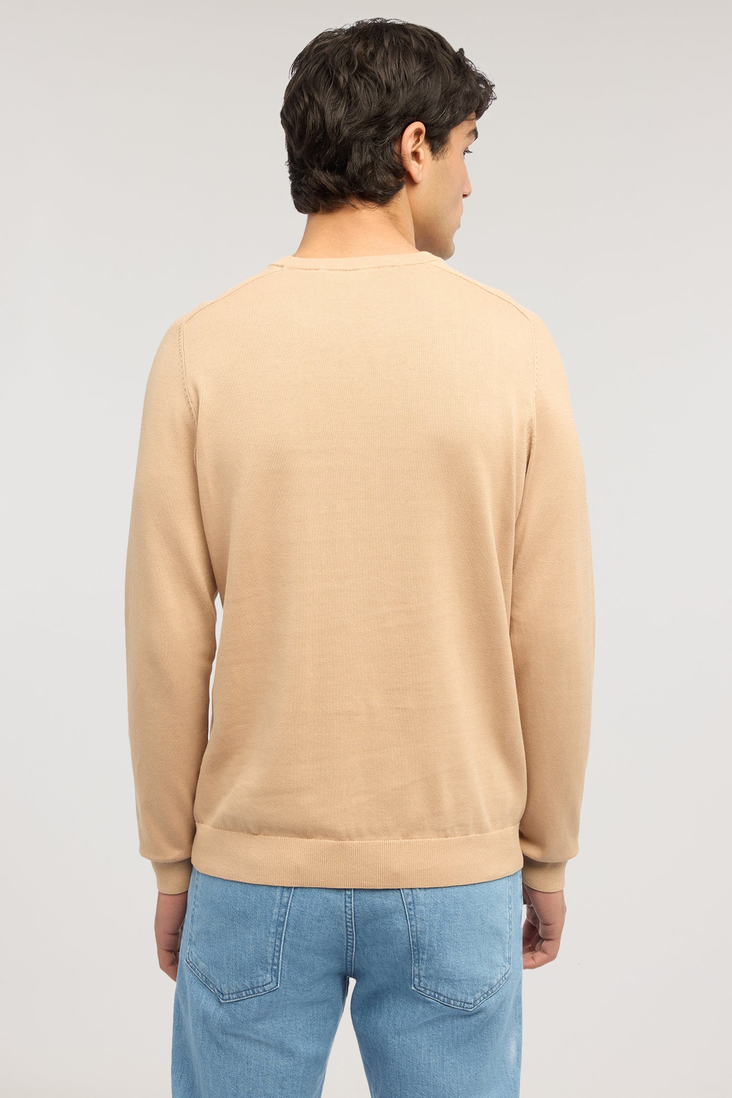 Maglia girocollo in cotone e seta 4|9a435169b460de9c32154457be75f9ce4a3621cb9f03a6824ac5cfbeed9450bc