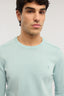 Maglia girocollo in cotone e seta 3
