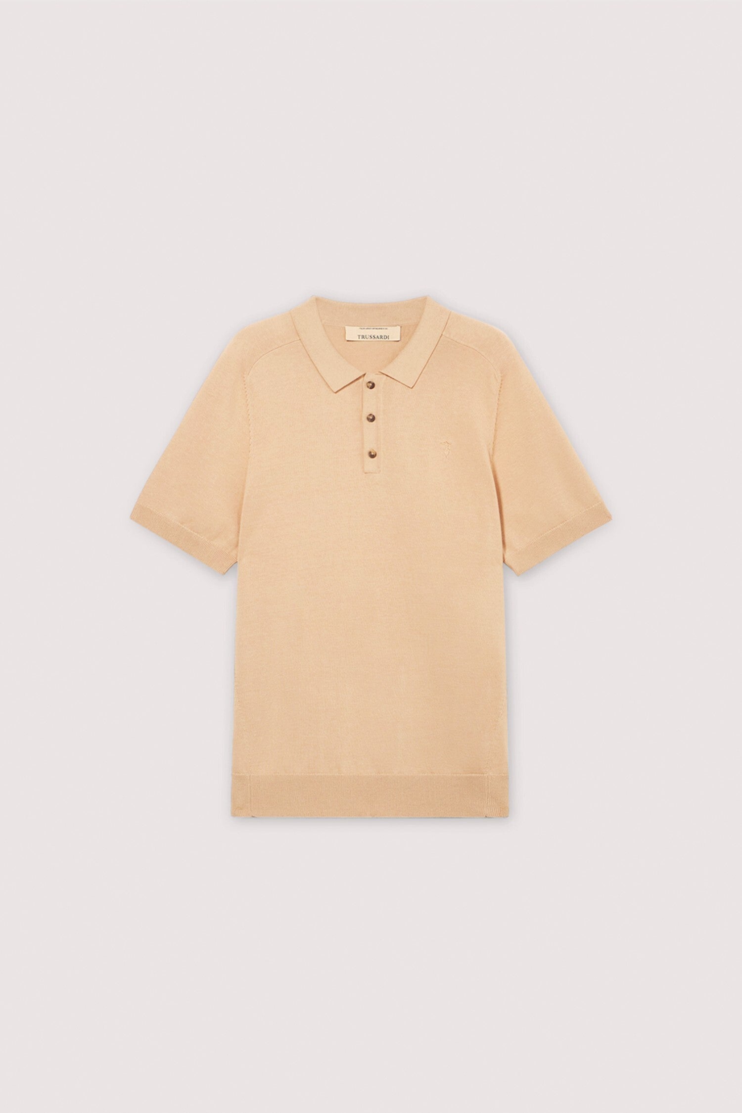 Polo in maglia in cotone e lino 5|8d14fc04ecfdd5c78b912f54c781572e0bfabe455a5151c11a0039b8f9f3a714