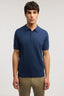 Polo in maglia in cotone e lino 1