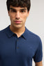 Polo in maglia in cotone e lino 2