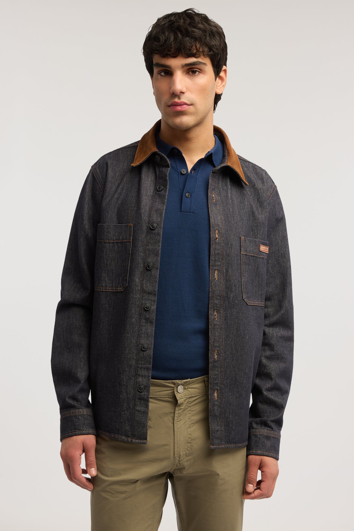 Polo in maglia in cotone e lino 4|40346b020cacc29dbf67bb5a97af0d6d8e7241afca847447f9147e0cdcdb65e7