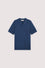 Cotton and linen polo shirt