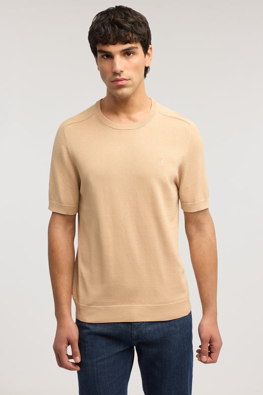 Maglia a maniche corte in cotone e lino 1|4f5ae40ea8bfd198e6e33bd1d2af563945f137d7c45127e28bd9d50d370f5d13