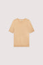 Short-sleeved t-shirt in cotton and linen