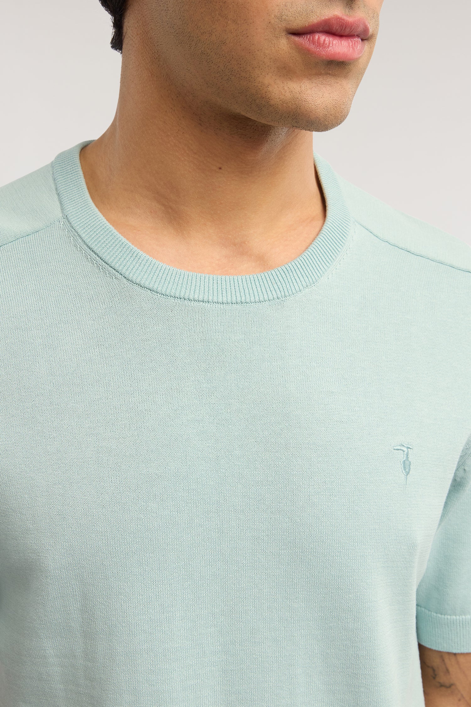 Maglia a maniche corte in cotone e lino 3|adfc47e3c499ac562fa6e683d332dfe2ca229a36b42d72e2313002d30d82248c