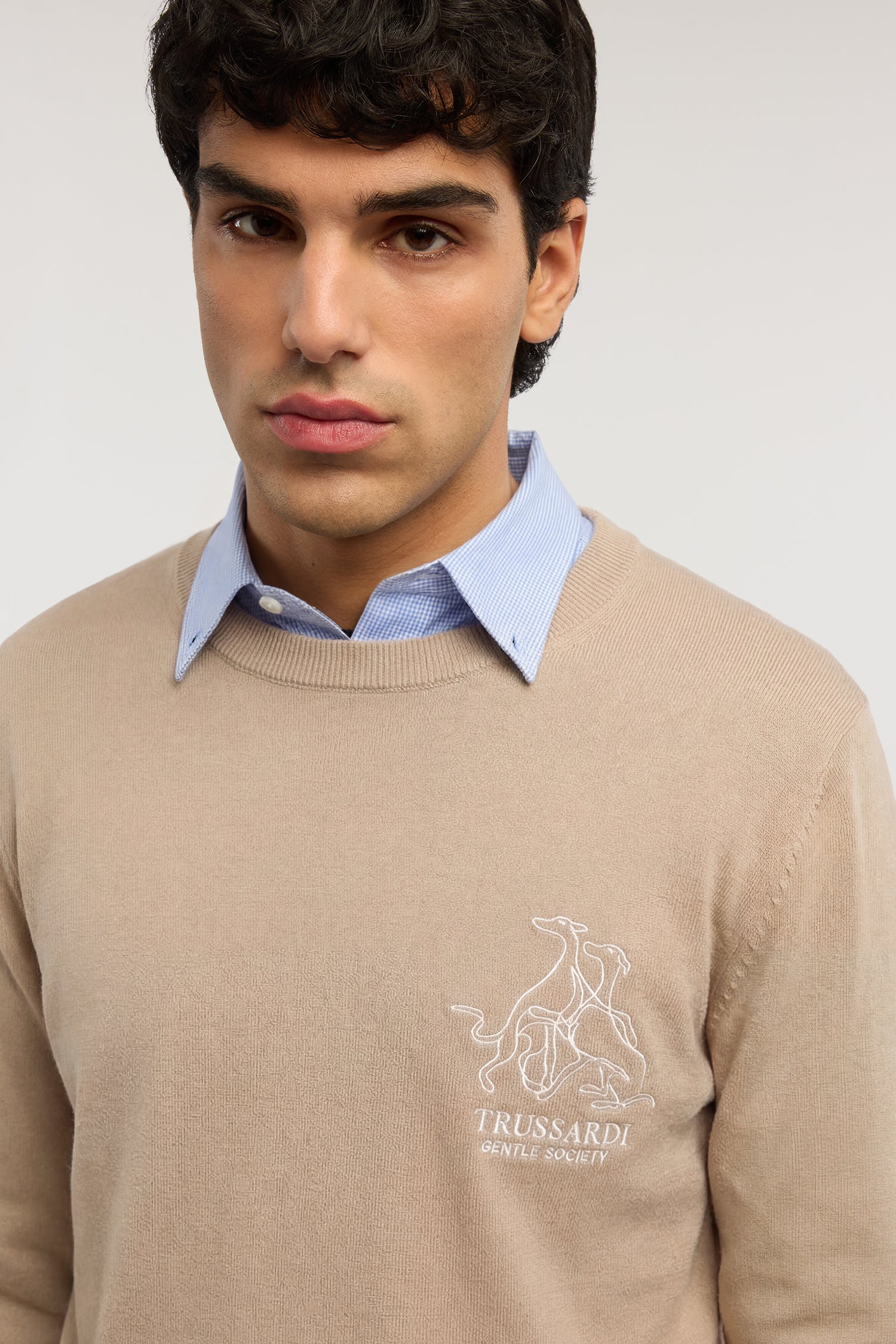 Maglia girocollo con ricamo Gentle Society in cotone 3|12e0e3ac36284890bc9a3cc484eb2b6281f4b7403347414971b04a07700a4760